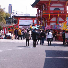 秋のお彼岸・彼岸会(浜松市鴨江)お鴨江詣り